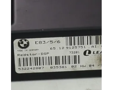 Amplificateur audio BMW X3 E83 PHASE 2 Diesel