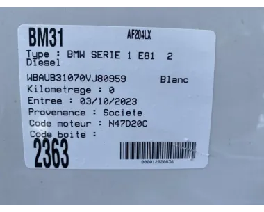 Retroviseur interieur BMW SERIE 1 E81 Diesel