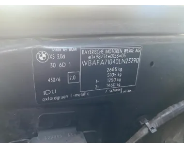 Pretensionneur de ceinture avant gauche BMW X5 E53 Diesel