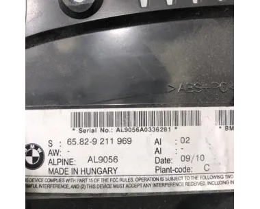 Ecran GPS BMW SERIE 3 E92 COUPE PHASE 2 Diesel