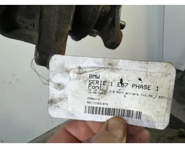 Pont (propulsion) BMW SERIE 1 E87 PHASE 1 Diesel