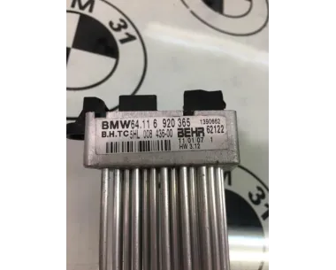 Resistance chauffage BMW SERIE 3 E46 TOURING PHASE 1 BREAK 