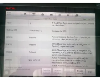 Durite BMW SERIE 7 E65 PHASE 2 Diesel