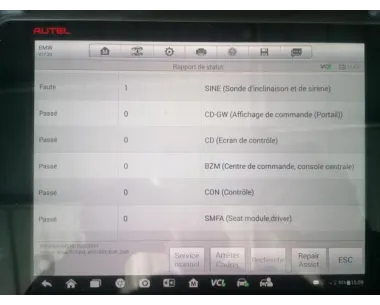 Berceau avant BMW SERIE 7 E65 PHASE 2 Diesel