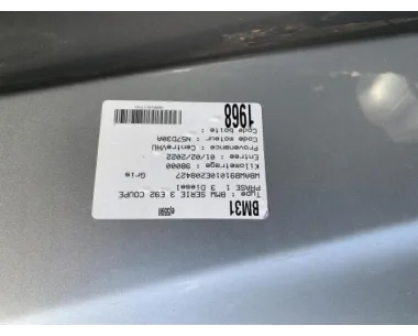 Capteur de pression de rampe injection BMW SERIE 3 E92 COUPE PHASE 1 Diesel