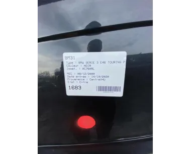 Platine feu arriere gauche BMW SERIE 3 E46 TOURING PHASE 1 BREAK Diesel