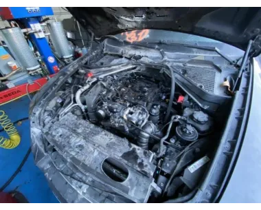 Support de plaque d'immatriculation BMW X5 E70 PHASE 1 Diesel