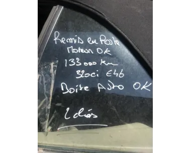 Leve vitre electrique arriere droit BMW SERIE 3 E46 CABRIO PHASE 1 Essence