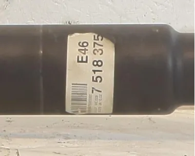 Arbre de transmission (propulsion) BMW SERIE 3 E46 PHASE 2 