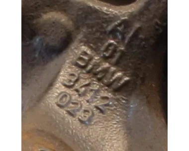 Fusee avant gauche BMW X3 E83 PHASE 1 