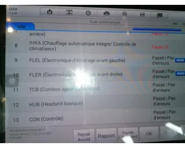 Catadioptre arriere gauche BMW SERIE 1 F20 PHASE 2 Essence