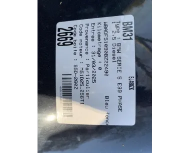 Pompe de gavage BMW SERIE 5 E39 PHASE 1 Diesel