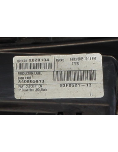 Boite a gants BMW X5 E53 