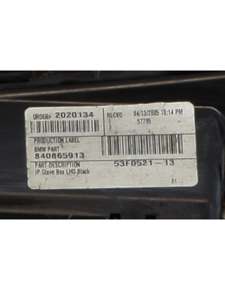 Boite a gants BMW X5 E53 