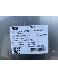 Lecteur de carte (neiman) BMW SERIE 1 E87 PHASE 2 Diesel 2