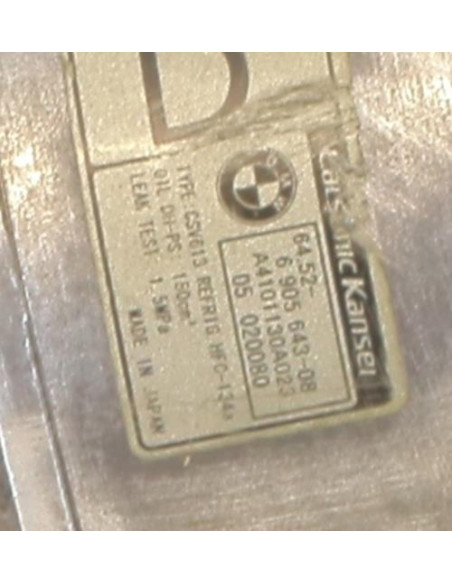 Compresseur clim BMW SERIE 3 E46 PHASE 2 