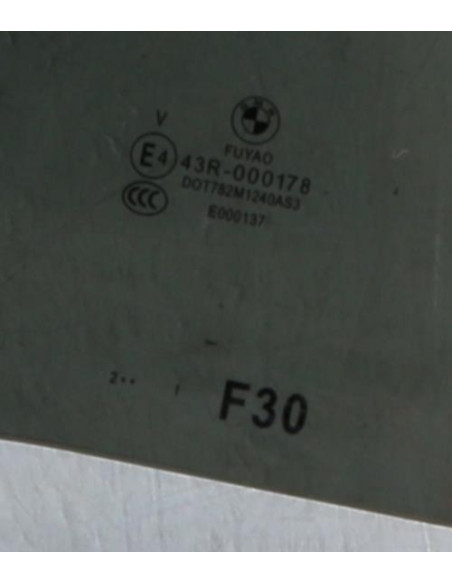 Vitre arriere droit BMW SERIE 3 F30/F80 PHASE 1 