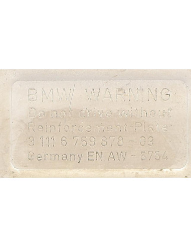 Cache sous moteur BMW SERIE 5 E60 