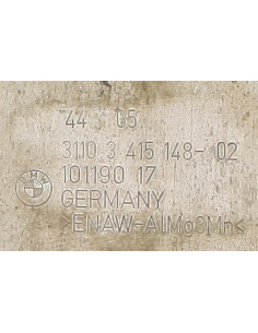 Cache sous moteur BMW X3 E83 PHASE 1  2