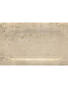 Cache sous moteur BMW SERIE 5 E60  2