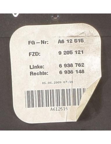 Eclairage de plafonnier BMW SERIE 3 E91 TOURING PHASE 2 BREAK Diesel