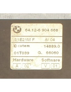 Chauffage auxiliaire BMW SERIE 3 E46 PHASE 1 Diesel 2