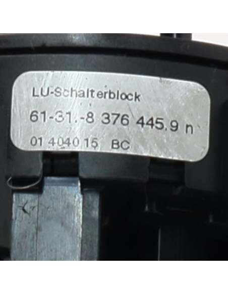 Com (Bloc Contacteur Tournant+Commodo Essuie Glace+Commodo Phare) BMW SERIE 3 E46 PHASE 1 Diesel