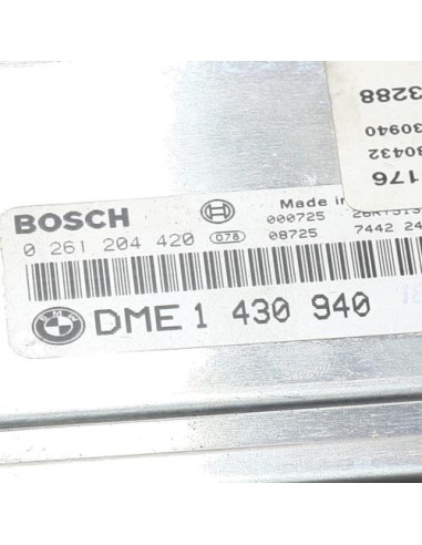 Calculateur moteur BMW SERIE 3 E36 COMPACT 