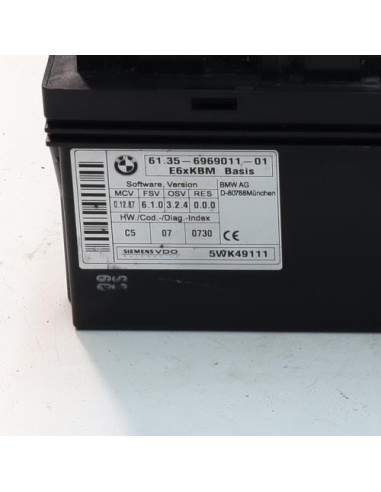 Durite BMW SERIE 5 E60 Essence