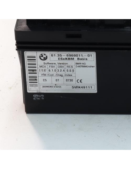 Durite BMW SERIE 5 E60 Essence