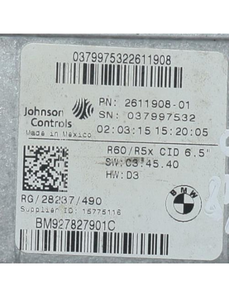 Ecran GPS MINI MINI 2 R60 COUNTRYMAN BREAK Diesel