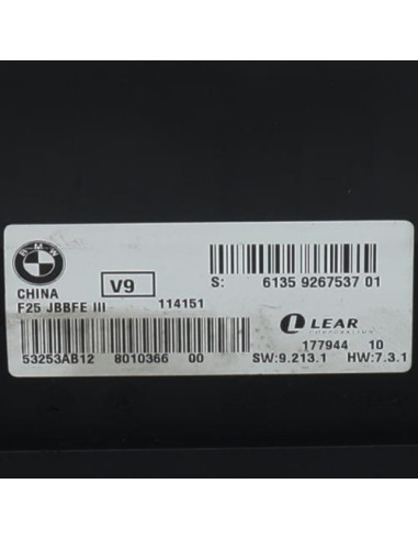 Calculateur BMW X3 F25 PHASE 1 Diesel