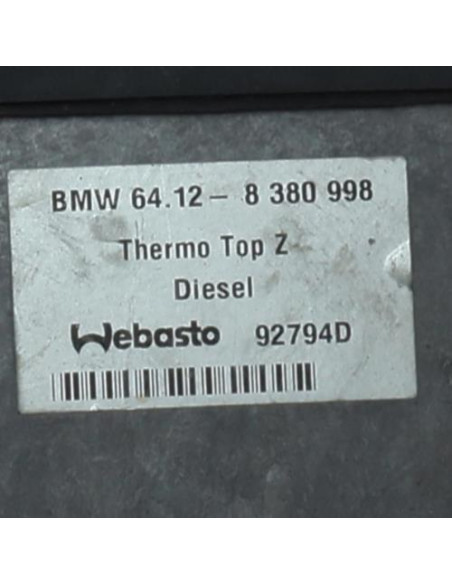 Chauffage auxiliaire BMW X5 E53 Diesel