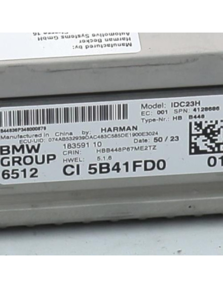 Autoradio d'origine BMW X1L U12 