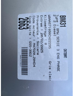 Amortisseur avant gauche BMW SERIE 3 E46 PHASE 2 Diesel 2