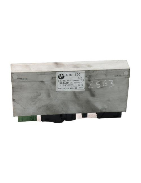 Calculateur BMW SERIE 3 E93 CABRIO PHASE 1 Diesel