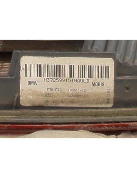 Feu arriere secondaire gauche (feux) BMW SERIE 3 F30/F80 PHASE 1 
