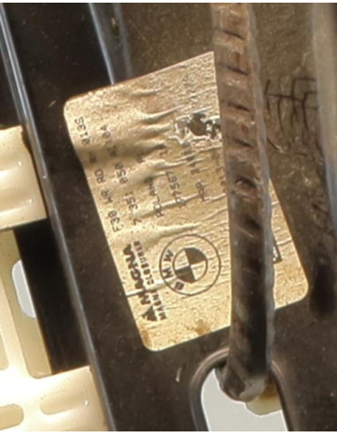 Leve vitre electrique arriere droit BMW SERIE 3 F30/F80 PHASE 1 