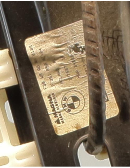 Leve vitre electrique arriere droit BMW SERIE 3 F30/F80 PHASE 1 