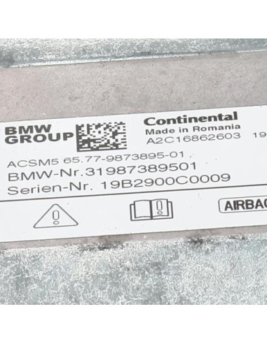 Boitier air bag BMW SERIE 1 F40 Essence