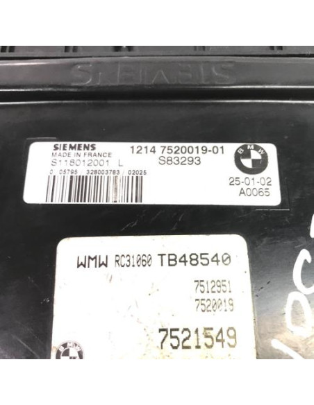 Calculateur moteur MINI MINI 1 R50/R53 PHASE 1 Essence