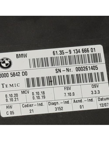 Calculateur BMW X5 E70 PHASE 1 Diesel