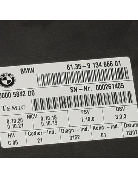 Calculateur BMW X5 E70 PHASE 1 Diesel