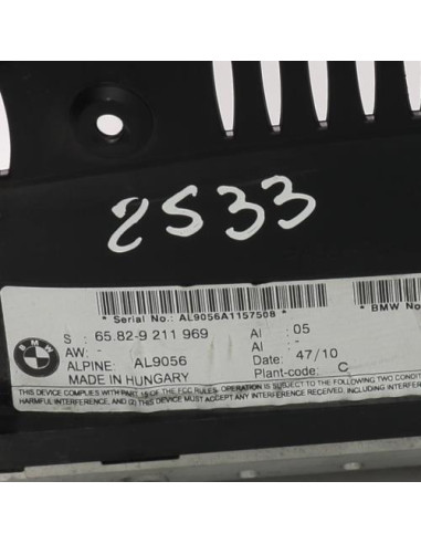 Ecran GPS BMW SERIE 3 E91 TOURING PHASE 2 BREAK Diesel