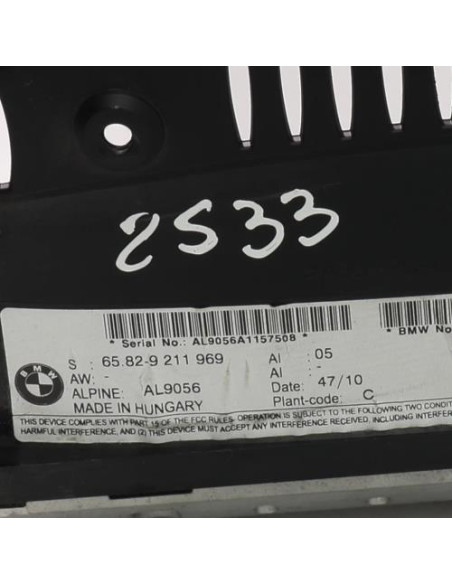 Ecran GPS BMW SERIE 3 E91 TOURING PHASE 2 BREAK Diesel