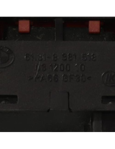 Interrupteur de leve vitre avant gauche BMW SERIE 3 E46 PHASE 1 Diesel