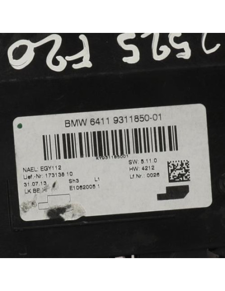 Calculateur BMW SERIE 1 F20 PHASE 1 Diesel