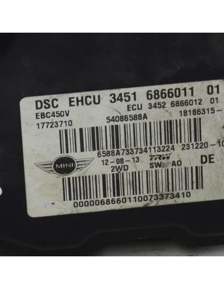 Bloc ABS (freins anti-blocage) MINI MINI 2 R60 COUNTRYMAN BREAK 
