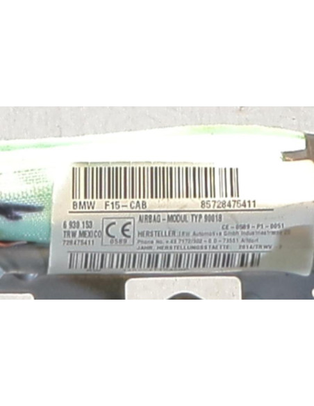 Air bag rideau droit BMW X5 F15 
