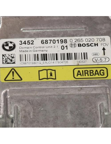 Boitier air bag BMW X5 F15 